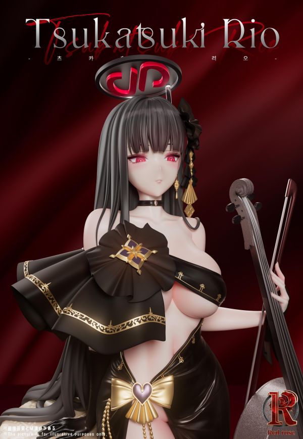 【預購】Red Rose > 蔚藍檔案 > 1/6 禮服 調月莉音 (雙版本) Red Rose,蔚藍檔案,調月莉音,GK,玩具,收藏,擺件,模型,公仔,人偶,手辦,動漫