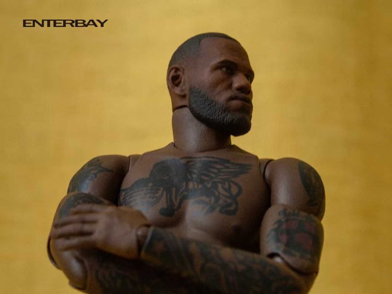 【預購】ENTERBAY > NBA > 1/9 NBA系列 勒布朗·詹姆斯蠟像級人偶 NBA,GK,玩具,模型,雕像,共鳴