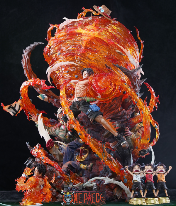 【售罄-代購/追加服務請洽客服】漫奇工作室 > 海賊王 > 1/6 艾斯胸像 碧藍航線,妖萌萌 ,七省 ,GK,玩具,模型,雕像,共鳴