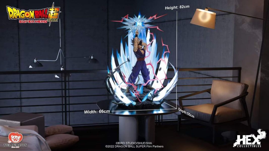 【預購】《正版授權》HEX Collectibles > 七龍珠 >  1/4 《七龍珠超：超級人造人》野獸形態 孫悟飯 HEX Collectibles,七龍珠,孫悟飯,GK,玩具,收藏,擺件,模型,公仔,人偶,手辦,動漫