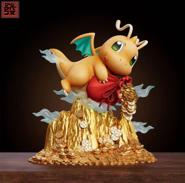 【預購】發-Studio > 寶可夢 > 招財快龍擺件 發-Studio,寶可夢,快龍,GK,玩具,收藏,擺件,模型,公仔,人偶,手辦,動漫