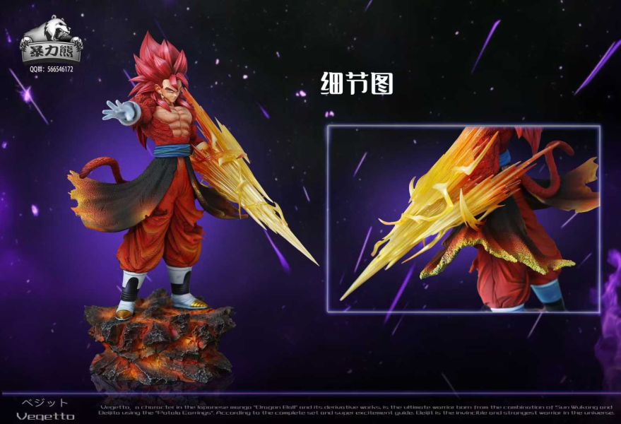 【預購】暴力熊工作室 > 七龍珠 > 超四貝吉特 (多版本) 七龍珠,貝吉特,GK,玩具,模型,雕像,共鳴