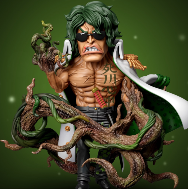 【補款】MDS工作室 > 海賊王 > 強者系列海軍篇 戰姿大將 綠牛 海賊王,藤虎,GK,玩具,收藏,擺件