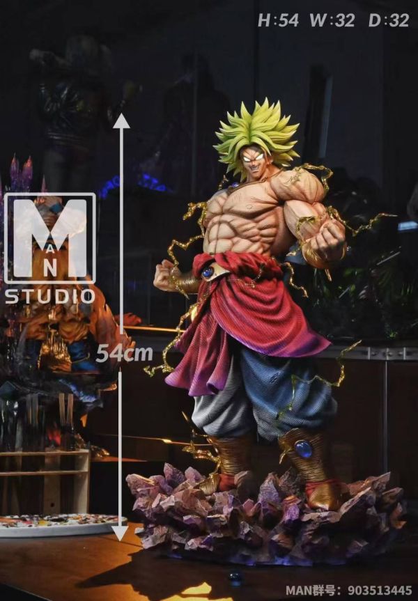 【預購】MAN-Studio > 七龍珠 > 1/4&1/6 布羅利 (雙比例) 七龍珠,布羅利,GK,玩具,模型,雕像,共鳴