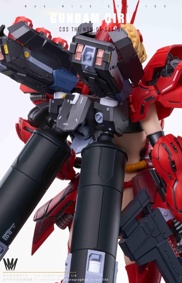 【預購】MMS > 鋼彈 > 1/4 Cos TheSAZABI機娘系列第五彈 沙娘-JN5. Shadow-Studio,Fate,阿爾托莉雅,Saber,GK,玩具,收藏,擺件,模型,公仔,人偶,手辦,動漫