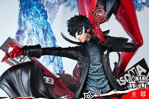 【海外現貨】餘震Aftershock & Fibonacci斐波那契 > 女神異聞錄P5R > 雨宮蓮Joker&亞森Arsène 餘震Aftershock,Fibonacci斐波那契,女神異聞錄P5R, 雨宮蓮Joker,亞森Arsène,GK,玩具,收藏,擺件,模型,公仔,人偶,手辦,動漫