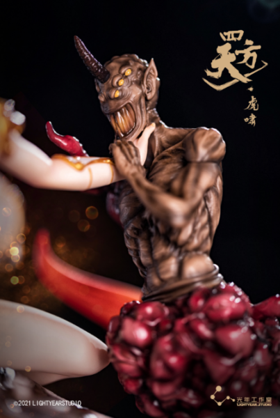 【預購】光年工作室 X 四方天 收藏級 1/6 雕像 四方天·虎嘯 獵人,HUNTER,奇犽,尤匹,全職獵人