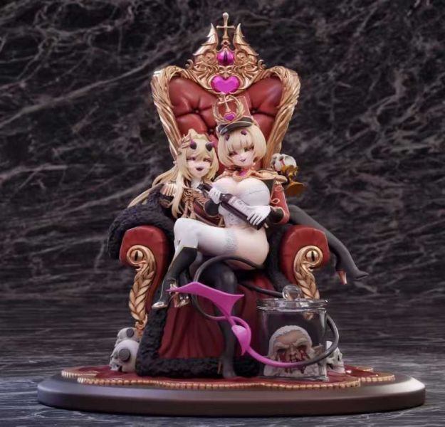 【預購】《正版授權》 SODA-Studio & 奶凍 > 惡魔王子 > 1/6 王子王座(墮落的奪權者) 家庭教師,HITMANREBORN,里包恩,GK,玩具,模型,雕像,共鳴