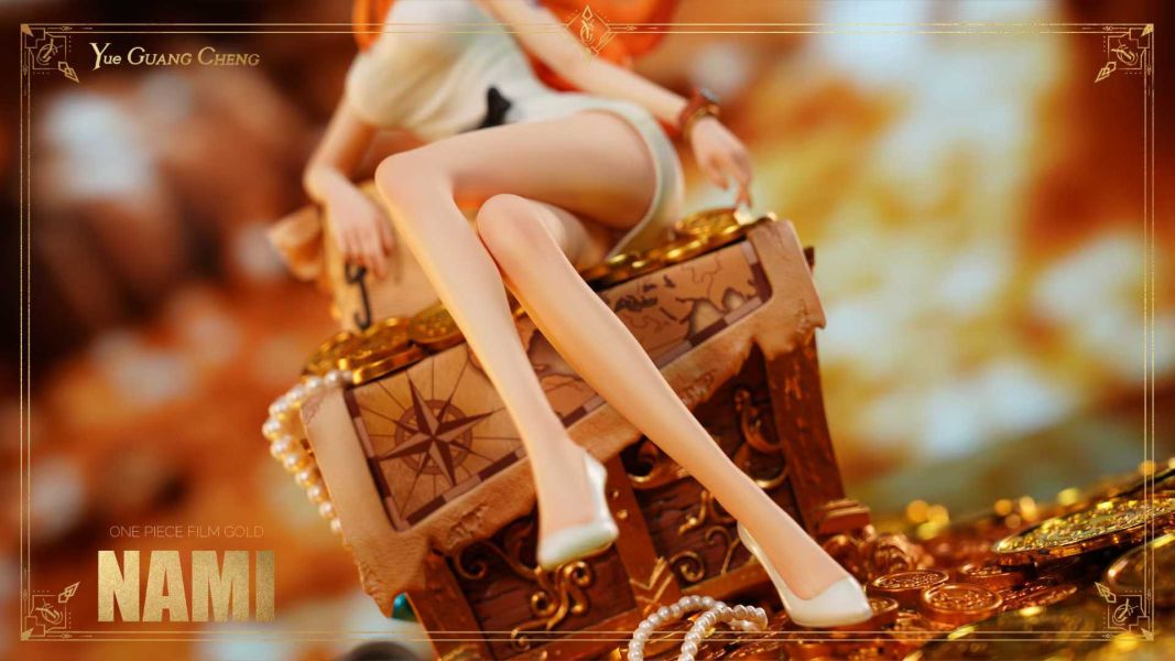 【預購】月光城工作室 > 海賊王 > 黃金城劇場版系列 第三彈 娜美 碧藍航線,妖萌萌 ,七省 ,GK,玩具,模型,雕像,共鳴