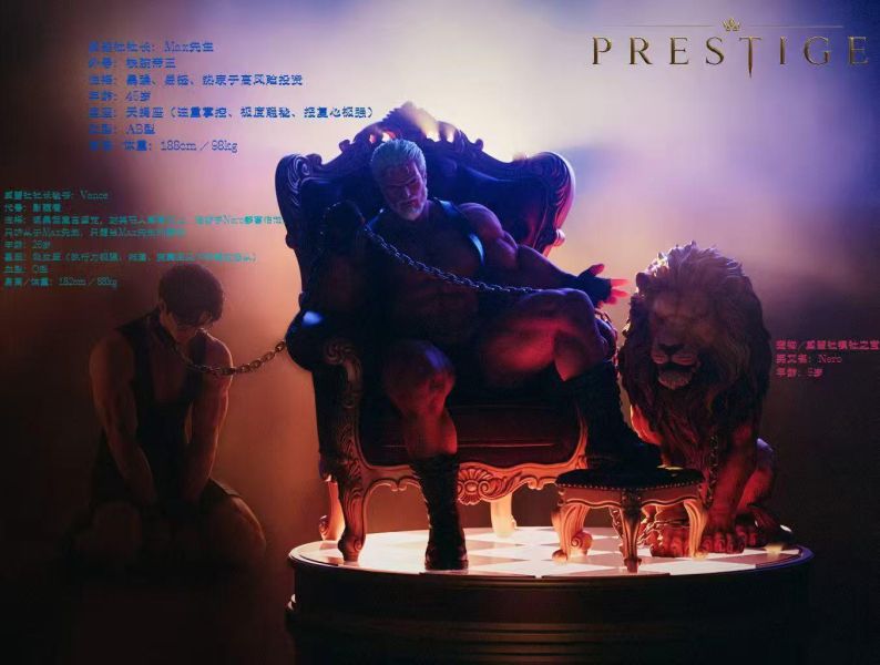 【預購】PRESTIGE > 原創 > 1/6 威望社社長：Max先生 PRESTIGE,原創,威望社社長,GK,玩具,收藏,擺件,模型,公仔,人偶,手辦,動漫