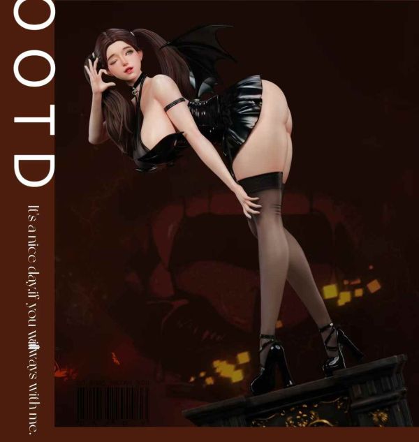 【預購】起風 & 御風工作室>1/4 魅魔多肉肉 魅魔多肉肉,起風,御風工作室,GK,玩具,模型,雕像,共鳴