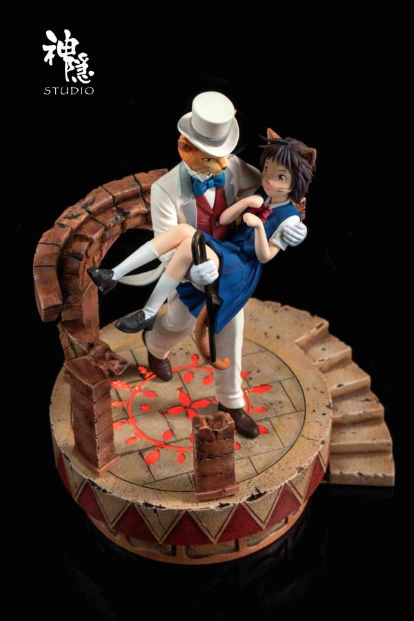 【預購】神隱工作室 > 宮崎駿 >擁抱系列 貓的報恩 磚塔上的誓約 吉岡春 & 貓男爵 POPO,鏈鋸人,蕾潔,GK,玩具,收藏,擺件,模型,公人偶,手辦,動漫