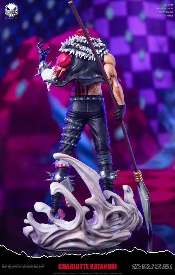 【售罄-代購/追加服務請洽客服】阿波羅工作室 > 海賊王 > 甜點三將星 夏洛特·卡塔克利 七龍珠,Dragonball,布羅利,悟吉塔,超級賽亞人,賽亞人,GK,玩具,模型,雕像,共鳴
