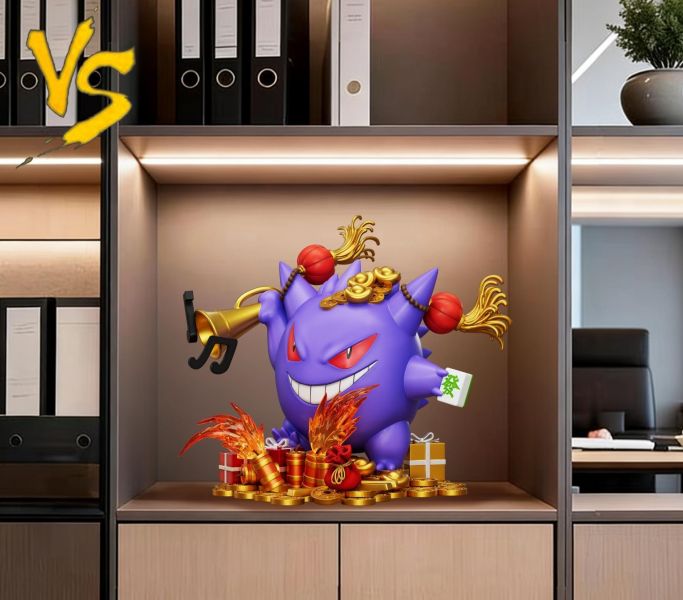 【預購】VS模玩 > 寶可夢 > 招財新年款耿鬼 VS模玩,寶可夢,藤田琴音,耿鬼,GK,玩具,收藏,擺件,模型,公仔,人偶,手辦,動漫