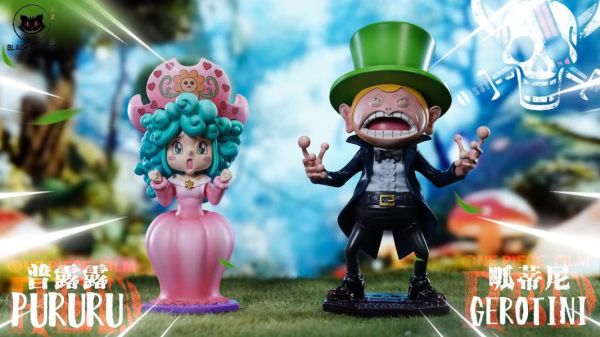【預購】Black小黑>海賊王>pop補全系列 布露露 & 呱蒂尼 怪博士與機器娃娃,阿拉蕾,GK,玩具,模型,雕像,擺飾,收藏,共鳴