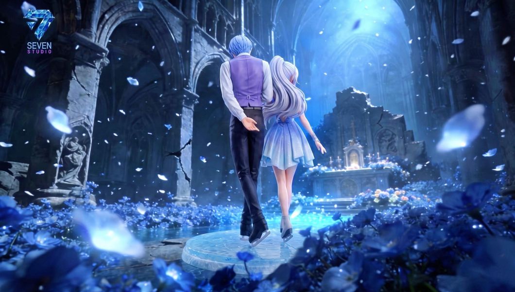 【預購】seven-Studio > 葬送的芙莉蓮 > 1/6 海外私訂 冰上圓舞曲：芙莉蓮&欣梅爾 Spider-Studio,葬送的芙莉蓮,GK,玩具,收藏,擺件,模型,公仔,人偶,手辦,動漫