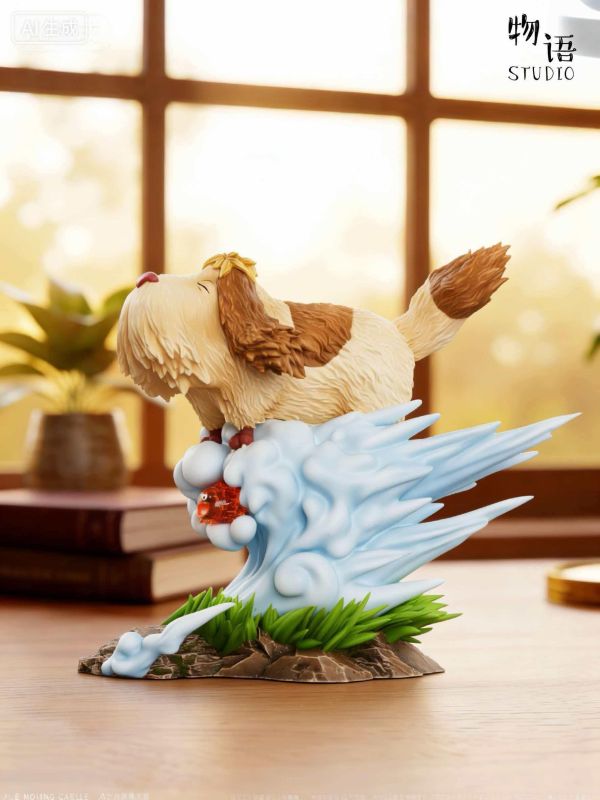 【預購】物語工作室 > 宮崎駿 > 霍爾的移動城堡 卡西法茵茵狗飛行記 物語工作室,宮崎駿,霍爾的移動城堡,卡西法,茵茵狗,GK,玩具,收藏,擺件,模型,公仔,人偶,手辦,動漫