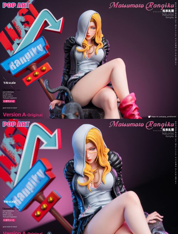 【預購】POP.ART工作室 > BLEACH死神 > 1/6 第三彈 潮服松本亂菊(多版本) 僵屍車工作室,數碼寶貝,雷光獸,GK,玩具,收藏,擺件,模型,公仔,人偶,手辦,動漫