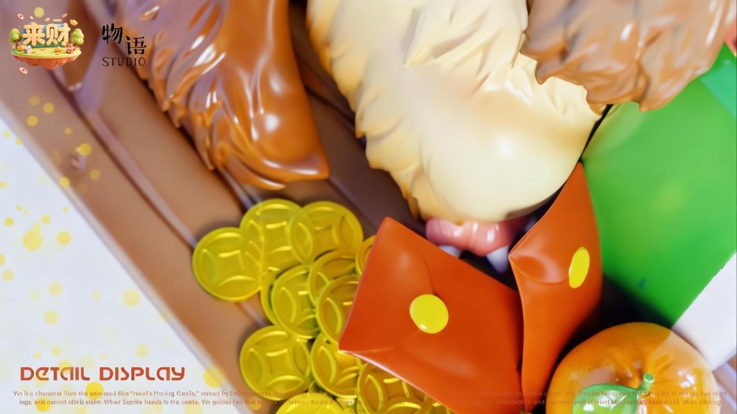 【預購】物語工作室 & 來財工作室 > 宮崎駿 > 霍爾的移動城堡系列 馬年來財系列 家有財犬 茵茵狗 物語工作室,來財工作室,宮崎駿,霍爾的移動城堡,茵茵狗,GK,玩具,收藏,擺件,模型,公仔,人偶,手辦,動漫