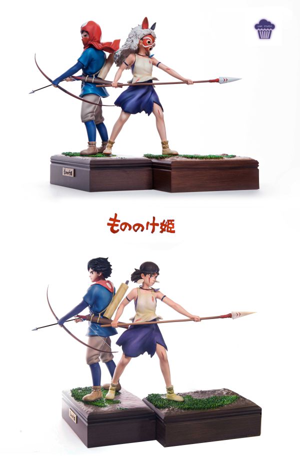 【預購】Cake-Stuido > 宮崎駿 > 小比例共鳴 001 幽靈公主 碧藍航線,妖萌萌 ,七省 ,GK,玩具,模型,雕像,共鳴