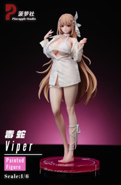 【在台現貨】Pineapple菠蘿社 X NIKKE勝利女神：妮姬 純情海岸限定系列第二彈 泳衣Ver. 毒蛇 GK,玩具,模型,雕像,擺飾,收藏,共鳴,18禁,恥物,女雕