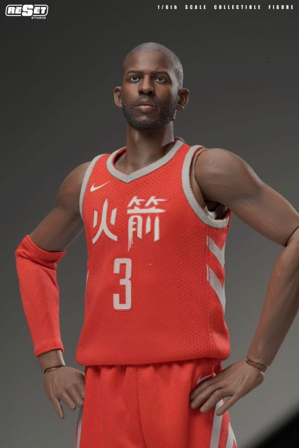 【預購】Reset-Studio > NBA > 1/6 中文火箭紀念版 保羅 Reset-Studio,NBA,保羅,GK,玩具,收藏,擺件,模型,公仔,人偶,手辦,動漫