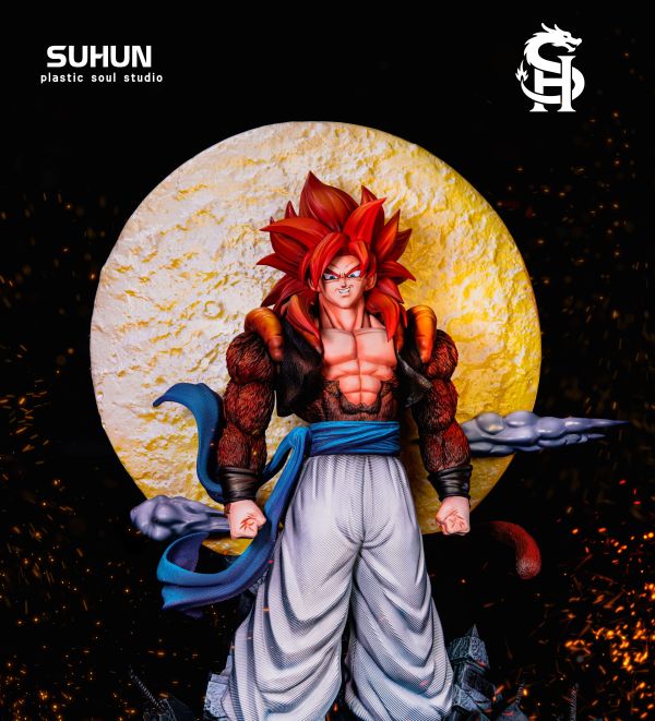 【預購】Plastic Soul塑魂 > 七龍珠 > 1/6 紅月 超四悟吉塔 (雙版本) Plastic Soul塑魂,七龍珠,悟吉塔,GK,玩具,收藏,擺件,模型,公仔,人偶,手辦,動漫