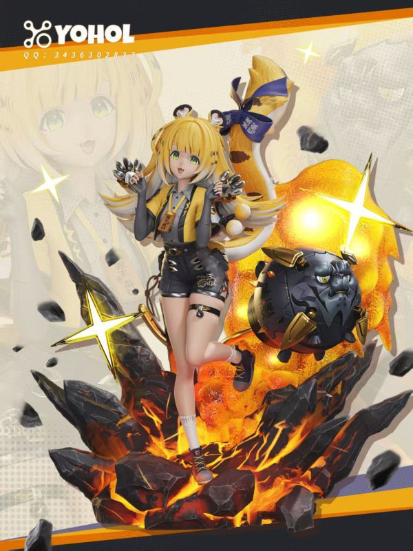 【預購】YOHOL > 絕區零 > 1/6 橘福福 (雙版本) YOHOL,絕區零,橘福福,GK,玩具,收藏,擺件,模型,公仔,人偶,手辦,動漫