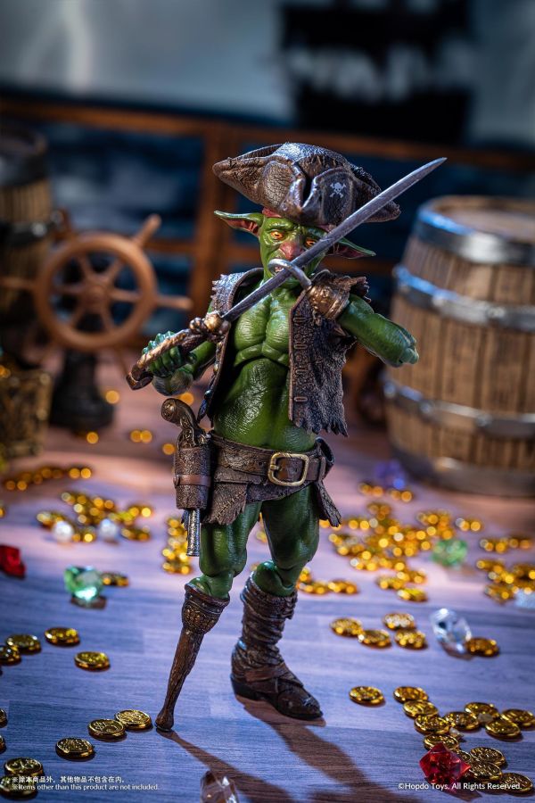 【預購】HopDo Toys > 原創 > 1/12 哥布林族系列 海盜哥布林 HopDo Toys,原創,哥布林,GK,玩具,收藏,擺件,模型,公仔,人偶,手辦,動漫