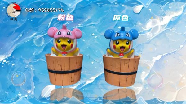 【預購】破殼Studio>寶可夢>變皮系列 泡澡拉普拉斯變皮卡丘 七龍珠,Dragonball,布羅利,悟吉塔,超級賽亞人,賽亞人,GK,玩具,模型,雕像,共鳴
