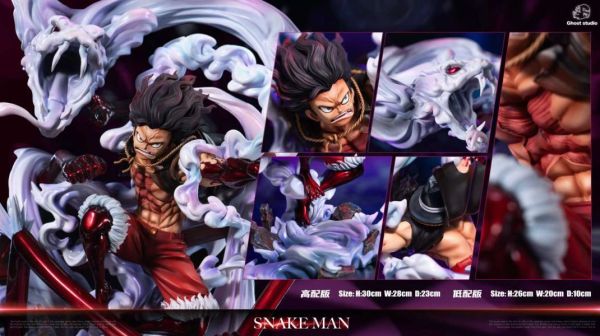 【售罄-代購/追加服務請洽客服】Ghost>海賊王>四檔 蛇人魯夫 七龍珠,Dragonball,布羅利,悟吉塔,超級賽亞人,賽亞人,GK,玩具,模型,雕像,共鳴