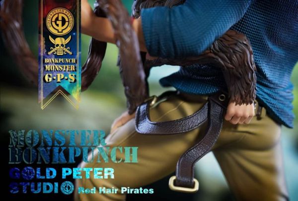 【預購】GOLD PETER > 海賊王 > 1/8 四皇團 紅髮海賊團第六款 彭克·潘奇&蒙斯塔 海賊王,彭克·潘奇&蒙斯塔,GK,玩具,收藏,擺件