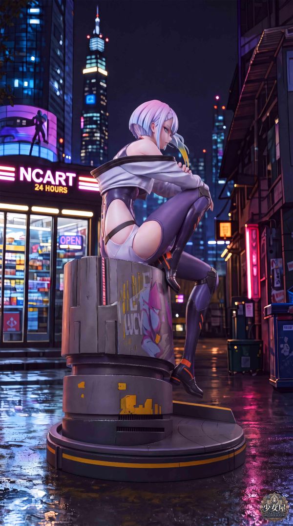 【預購】少女屋 > 電馭叛客：邊緣行者 > Lucy 露西 星原工作室,電馭叛客：邊緣行者,露西,GK,玩具,收藏,擺件,模型,公仔,人偶,手辦,動漫