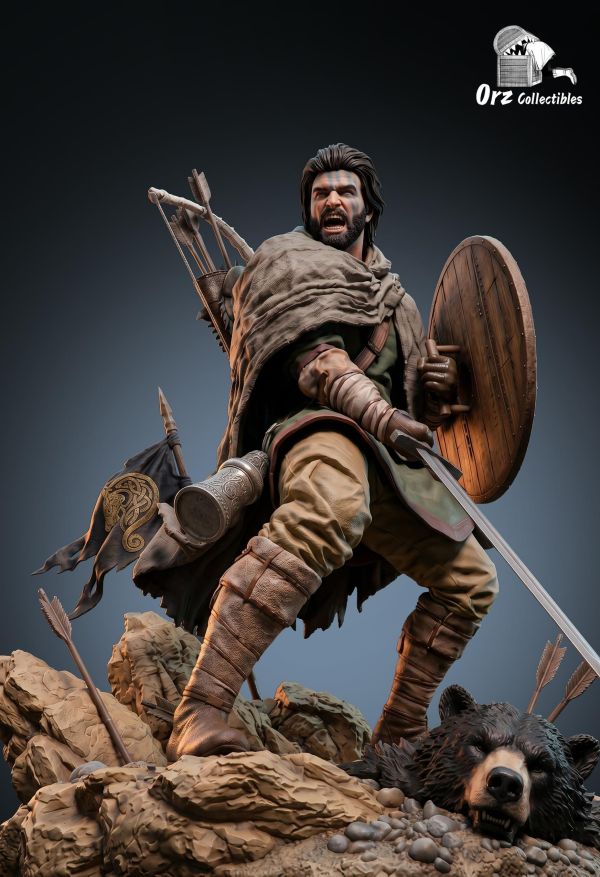 【預購】Orz collectibles > 赤血沙漠 > 1/4 紅色沙漠系列第一彈 克里夫 (雙版本) Orz collectibles,赤血沙漠,克里夫,GK,玩具,收藏,擺件,模型,公仔,人偶,手辦,動漫