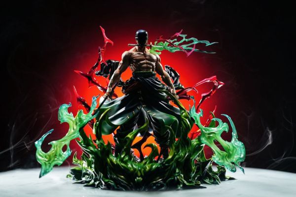 【預購】SY私域 & LX > 海賊王 > 草帽團共鳴系列第一彈 地獄之王 羅羅亞·索隆 海賊王,羅羅亞·索隆,GK,玩具,模型,雕像,共鳴