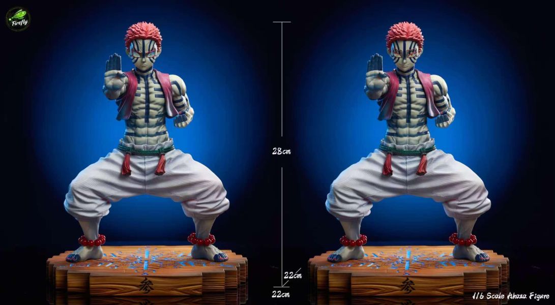 【預購】Firefly-Studio > 鬼滅之刃 > 青銀亂殘光三哥 猗窩座 (雙版本) Firefly-Studio,鬼滅之刃,猗窩座,GK,玩具,收藏,擺件,模型,公仔,人偶,手辦,動漫