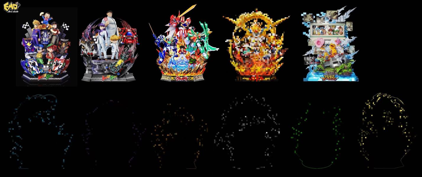 【預購】Emo > 數碼寶貝 > 畢業雕像第漆彈 初代數碼 Seven-Studio,海賊王,艾斯,GK,玩具,收藏,擺件,模型,公仔,人偶,手辦,動漫