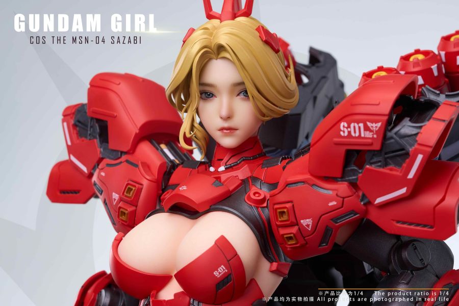 【預購】MMS > 鋼彈 > 1/4 Cos TheSAZABI機娘系列第五彈 沙娘-JN5. Shadow-Studio,Fate,阿爾托莉雅,Saber,GK,玩具,收藏,擺件,模型,公仔,人偶,手辦,動漫