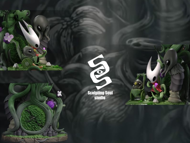 【預購】Sculpting Soul塑魂 > 空洞騎士 > 畸咒子嗣 Sculpting Soul塑魂,空洞騎士,畸咒子嗣,GK,玩具,收藏,擺件,模型,公仔,人偶,手辦,動漫