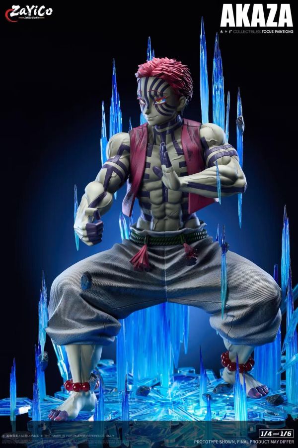 【預購】Zayico-Studio > 鬼滅之刃 > 1/4&1/6 上弦之參 猗窩座 Zayico-Studio,鬼滅之刃,上弦之參,猗窩座,GK,玩具,收藏,擺件,模型,公仔,人偶,手辦,動漫