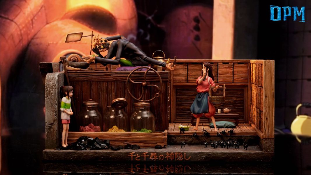 【預購】OPM-Studio > 宮崎駿 > 神隱少女 桌面場景系列012 千與千尋 OPM-Studio,宮崎駿,神隱少女,千尋,GK,玩具,收藏,擺件,模型,公人偶,手辦,動漫