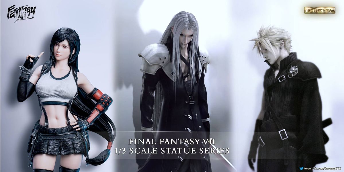 【預購】FANTASY工作室 > Final Fantasy最終幻想 > 1/3 & 1/6 FF收藏家系列001 蒂法 (雙比例) 最終幻想,蒂法,GK,玩具,模型,雕像,共鳴