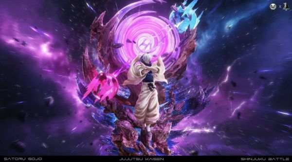 【補款】Zany Joke & 騎士聯盟 >咒術迴戰>1/6 終極對決系列 200% 虛式茈 五條悟 咒術迴戰,五條悟,虛式茈,涉谷事變,領域展開,GK,玩具,模型,雕像,共鳴