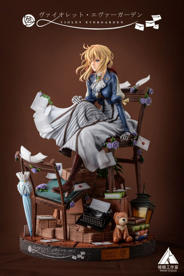 【售罄-代購/追加服務請洽客服】棱鏡工作室>紫羅蘭永恒花園 >Violet薇爾莉特 紫羅蘭永恒花園,Violet,薇爾莉特,GK,玩具,模型,雕像,擺飾,收藏,共鳴