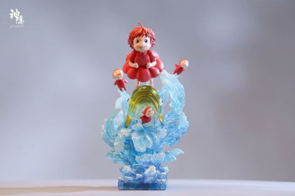 【在台現貨】神隱工作室 > 宮崎駿 > 吉卜力 崖上的波妞 金魚の姬絆 波妞 宮崎駿,坊寶寶,神隱,GK,玩具,模型,雕像,共鳴