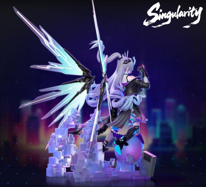 【預購】Singularity-Studio > 崩壞：星穹鐵道 > 1/6 銀狼LV.999 Singularity-Studio,崩壞：星穹鐵道,銀狼LV.999,GK,玩具,收藏,擺件,模型,公仔,人偶,手辦,動漫