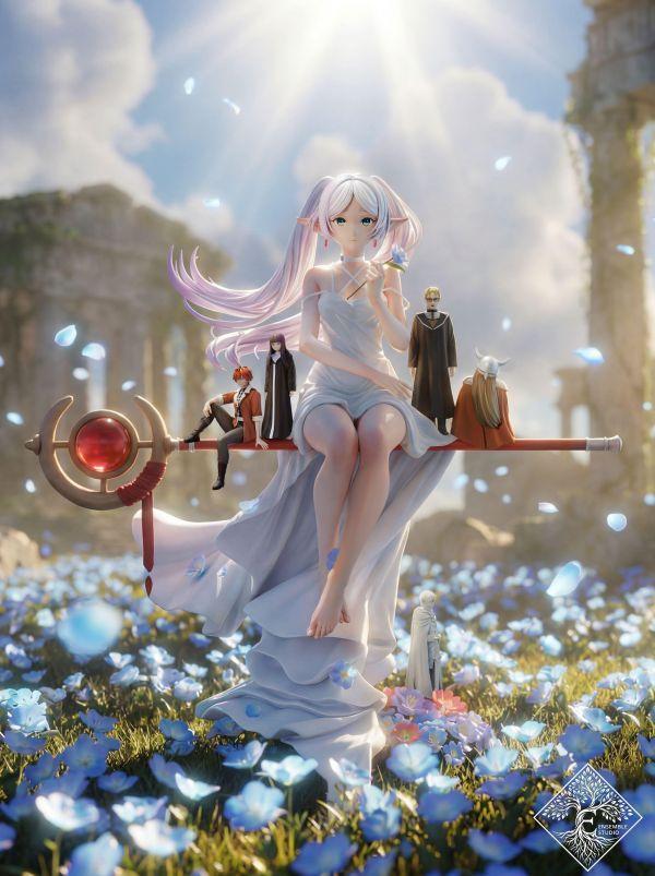【補款】Ensemble-Studio > 葬送的芙莉蓮 > 1/6 群像系列 芙莉蓮 Sll濕漉漉,葬送的芙莉蓮,芙莉蓮,GK,玩具,收藏,擺件,模型,公仔,人偶,手辦,動漫