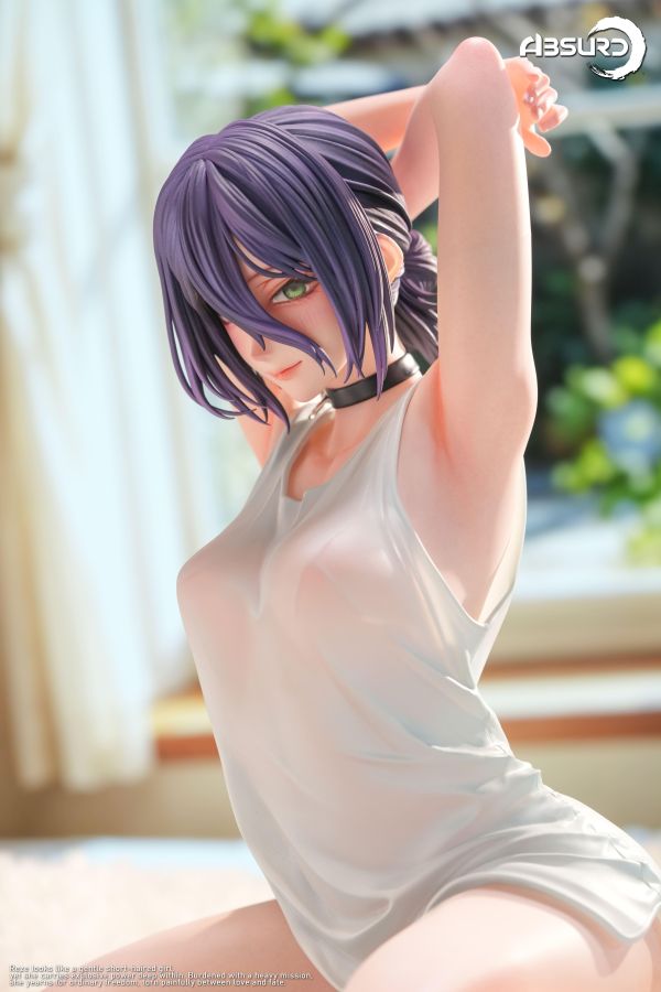 【售罄-代購/追加服務請洽客服】Absurd Studio離譜工作室 > 鏈鋸人 > 1/4 坐姿系列 睡衣蕾潔 (雙頭雕) Absurd Studio離譜工作室,鏈鋸人,蕾潔,GK,玩具,收藏,擺件,模型,公仔,人偶,手辦,動漫