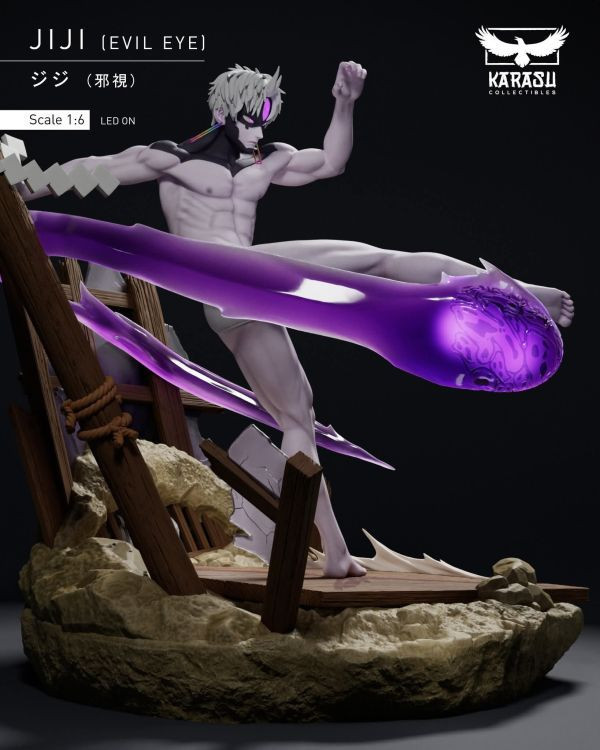 【預購】Karasu Collectibles > 膽大黨 > 1/6 邪視 Jiji吉吉 膽大黨,Jiji吉吉,GK,玩具,模型,雕像,共鳴