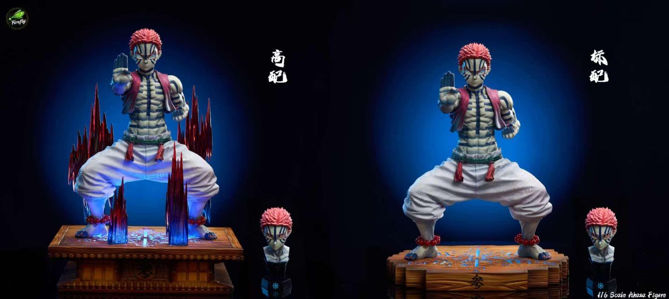 【預購】Firefly-Studio > 鬼滅之刃 > 青銀亂殘光三哥 猗窩座 (雙版本) Firefly-Studio,鬼滅之刃,猗窩座,GK,玩具,收藏,擺件,模型,公仔,人偶,手辦,動漫